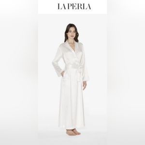 LA PERLA LONG SILK ROBE ITALY 🇮🇹
